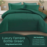 Ferrera Bottle Green - Winter Razai Set