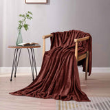 Rust Cuddly-Premium Fleece Blanket