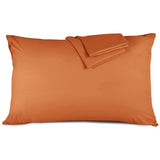 Ferrera Rust Pillow Case-Pack of 2