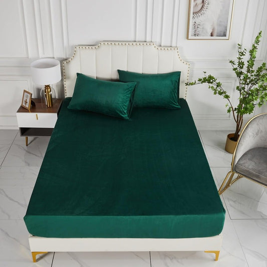 velvet fitted sheet