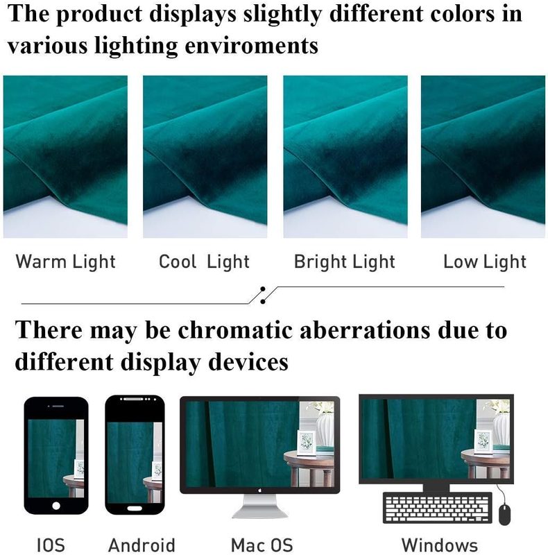 velvet curtains