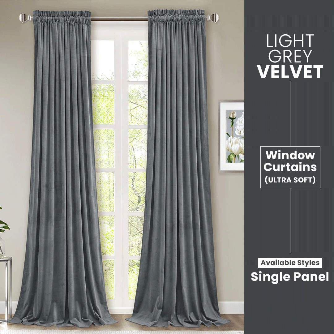 velvet curtains