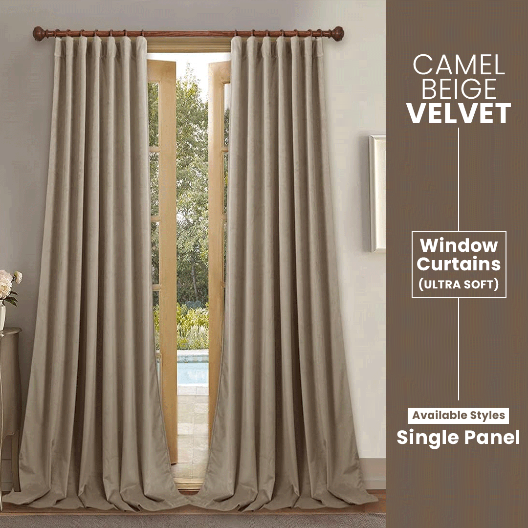 velvet curtains