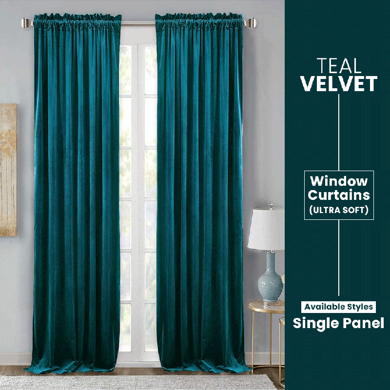 velvet curtains