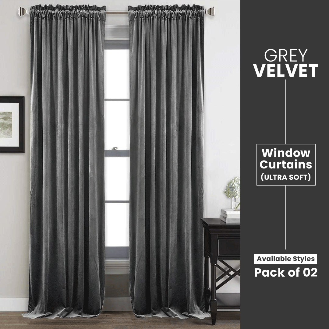 velvet curtains