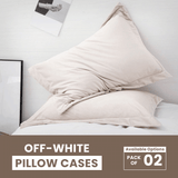 Off White Velvet-Pillow Cases