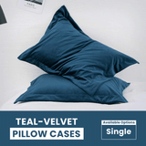 Navy Blue Velvet-Pillow Cases