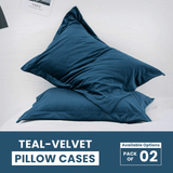 Navy Blue Velvet-Pillow Cases