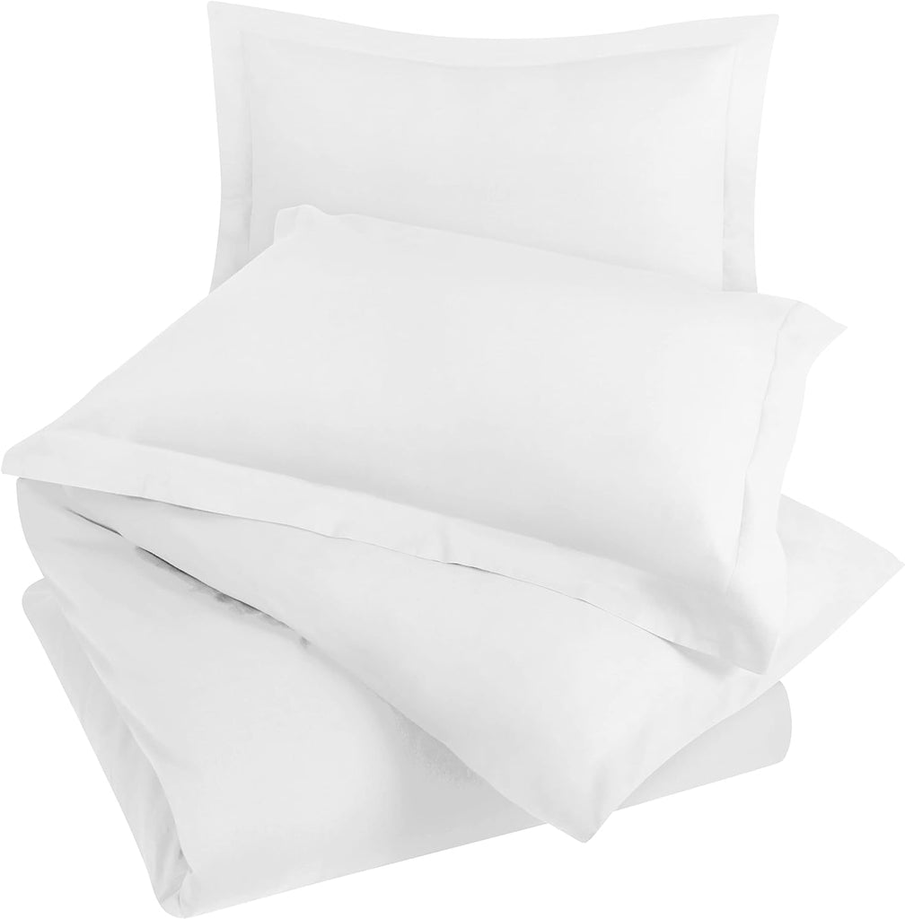 Imperial White-Bed Sheet Set (Luxury)
