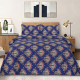 Blue Bor-Bed Sheet Set