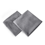 Light Grey-Velvet Cushion Covers Pack of Two