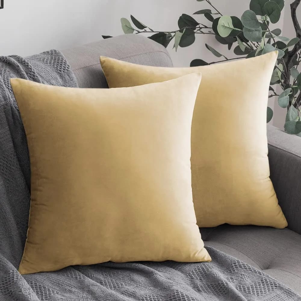 Imperial Beige-Cushion Covers Pack of Two