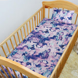 Stardust Unicorn-Cot/Crib Bed Sheet Set