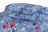 Azure Bloom-Bed Sheet Set