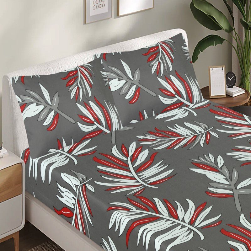 Aesthetic Grey - Fitted Sheet Set - Windsorlino.com