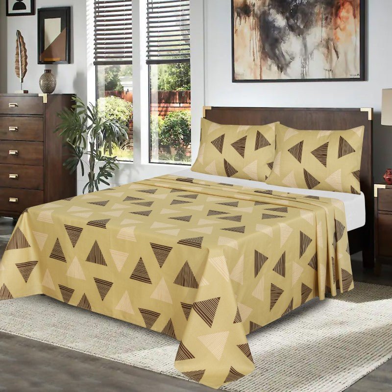 Bedeck Beige - Bed Sheet Set - Windsorlino.com