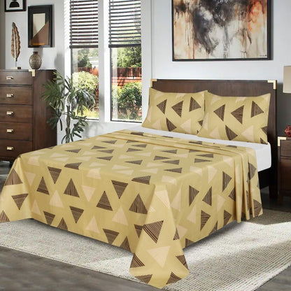 Bedeck Beige - Bed Sheet Set - Windsorlino.com