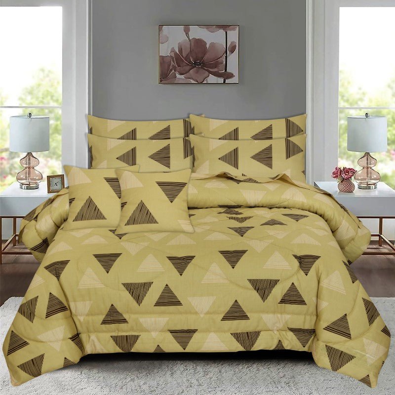 Bedeck Beige - Winter Razai Set - Windsorlino.com