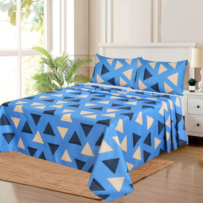 Bedeck Navy - Bed Sheet Set - Windsorlino.com