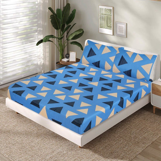 Bedeck Navy - Fitted Sheet Set - Windsorlino.com