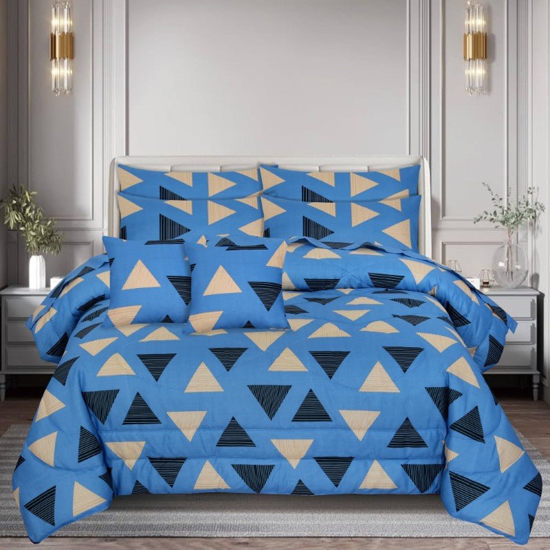 Bedeck Navy - Winter Razai Set - Windsorlino.com