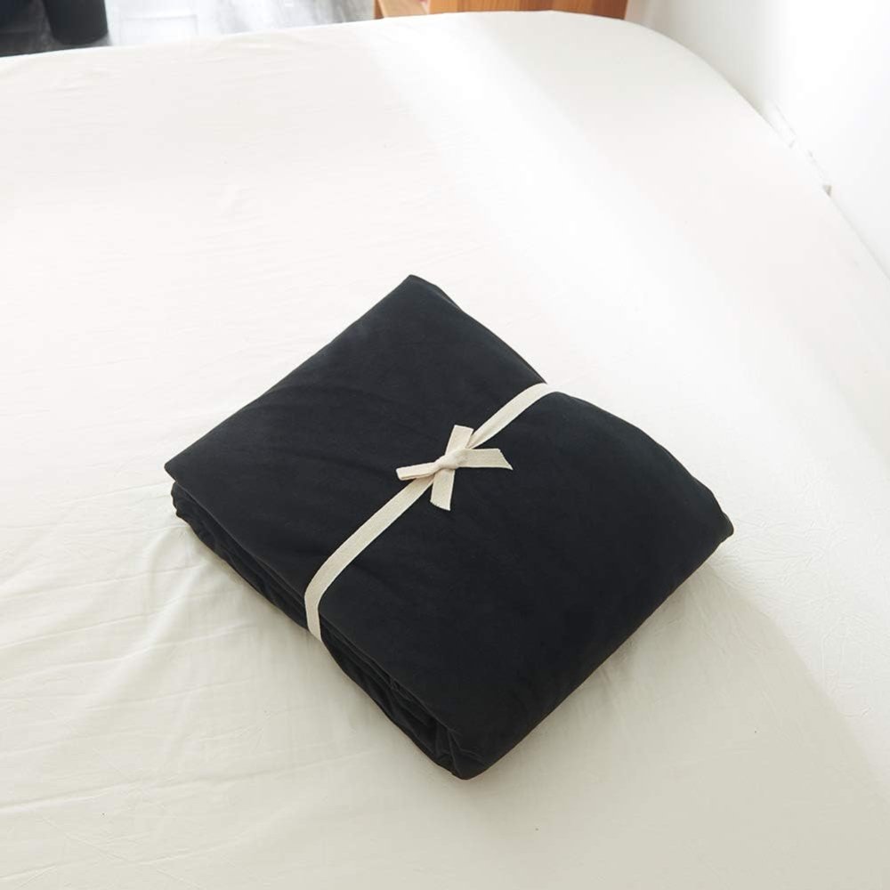 Black Velvet - Luxury Bed Sheet Set - Windsorlino.com