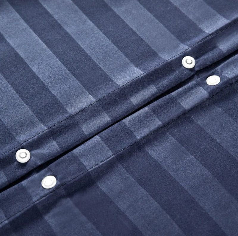 Blue Stripe - 7pcs Winter Razai/Quilt Set (Luxury) - Windsorlino.com