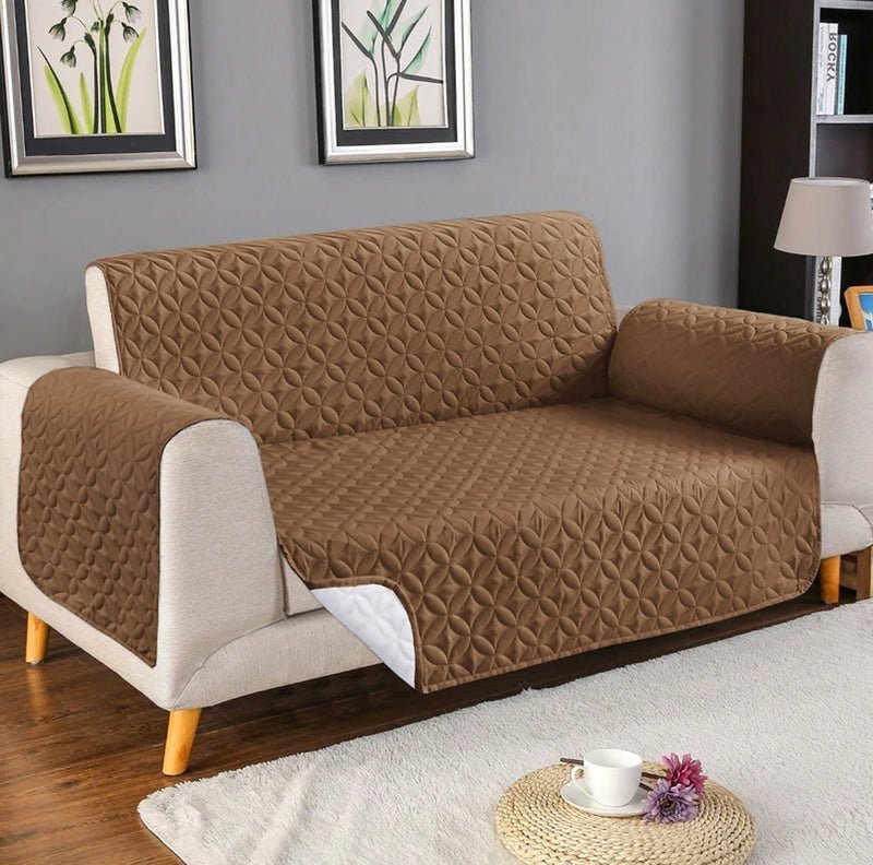 Brown - Premium Waterproof Sofa Cover - Windsorlino.com