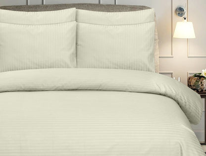 Creamy Crust Stripe - Bed Set 6 Pcs (Luxury) - Windsorlino.com