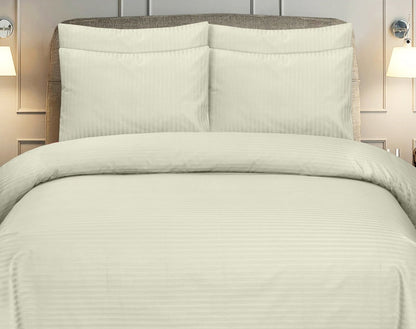 Creamy Crust Stripe - Bed Set 6 Pcs (Luxury) - Windsorlino.com