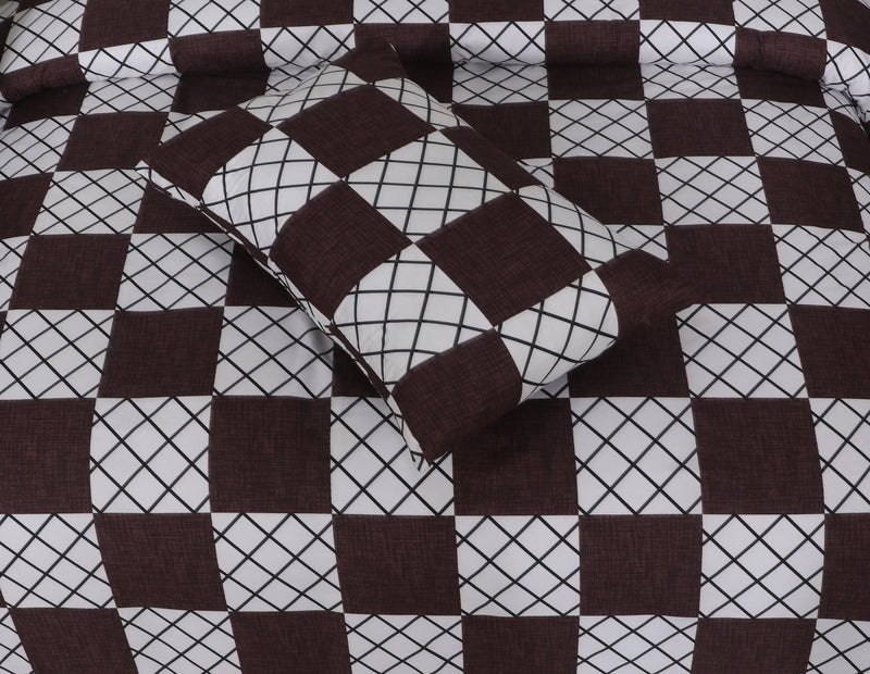 Elegance Check - Bed Sheet Set - Windsorlino.com