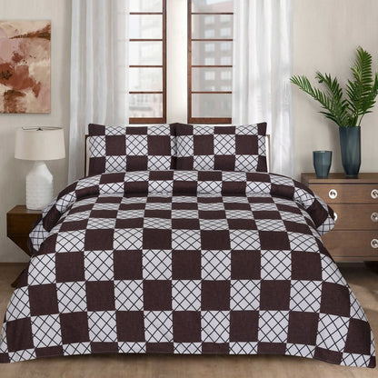 Elegance Check - Bed Sheet Set - Windsorlino.com