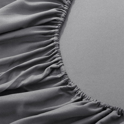Ferrera Ash Grey - Fitted Sheet Set - Windsorlino.com