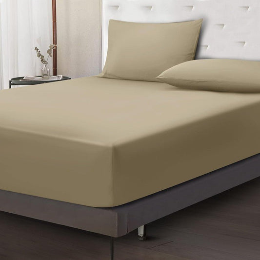 Ferrera Beige - Fitted Sheet Set - Windsorlino.com