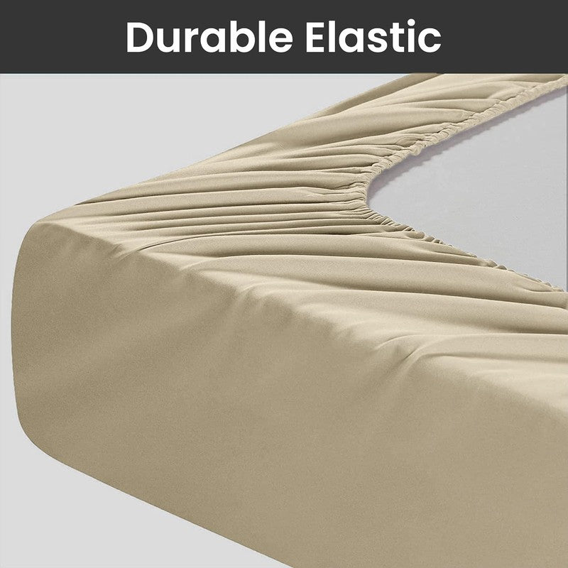 Ferrera Beige - Fitted Sheet Set - Windsorlino.com