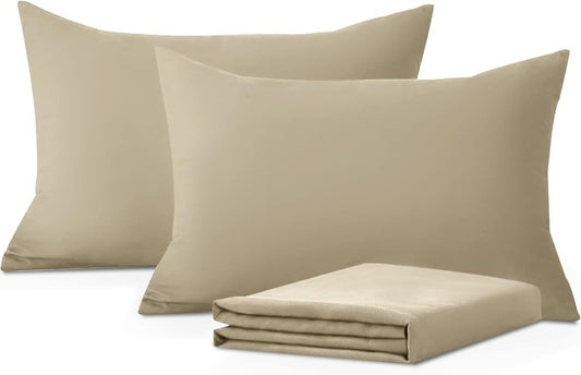 Ferrera Beige Pillow Case - Pack of 2 - Windsorlino.com