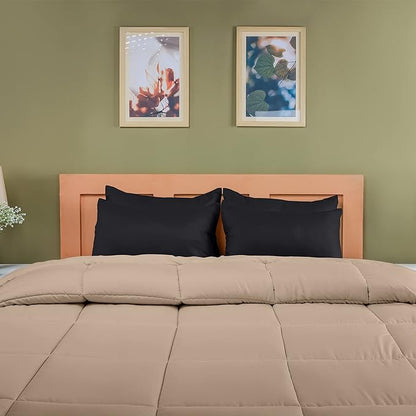Ferrera Black Pillow Case - Pack of 4 - Windsorlino.com