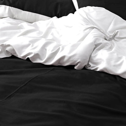 Ferrera Black & White Reversible - Bed Set - Windsorlino.com