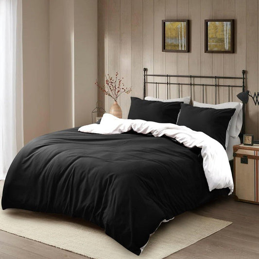 Ferrera Black & White Reversible - Bed Set - Windsorlino.com