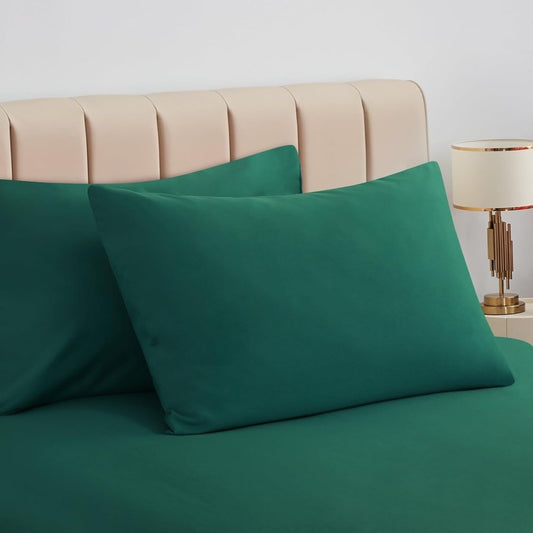 Ferrera Bottle Green Pillow Case - Pack of 2 - Windsorlino.com