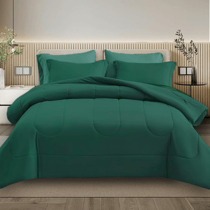 Ferrera Bottle Green - Winter Razai Set - Windsorlino.com