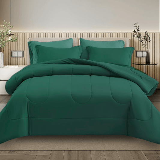 Ferrera Bottle Green - Winter Razai Set - Windsorlino.com