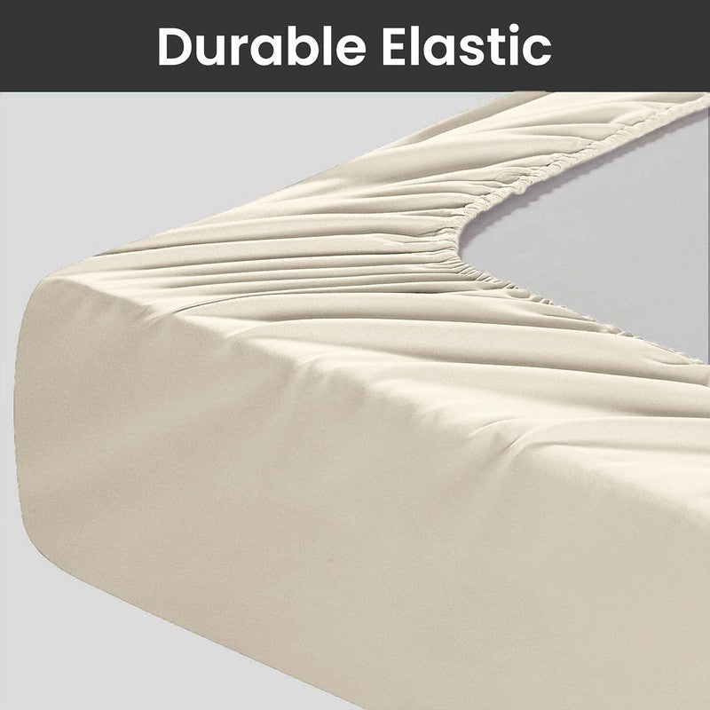 Ferrera Creamy - Fitted Sheet Set - Windsorlino.com