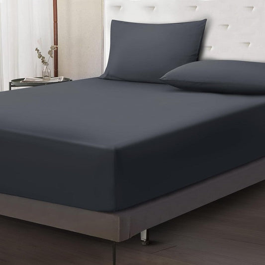 Ferrera Grey - Fitted Sheet Set - Windsorlino.com