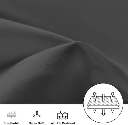 Ferrera Grey Pillow Case - Pack of 2 - Windsorlino.com