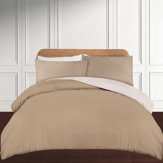 Ferrera Mink & Cream Reversible - Bed Set - Windsorlino.com