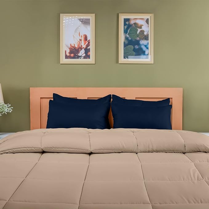 Ferrera Navy Blue Pillow Case - Pack of 4 - Windsorlino.com