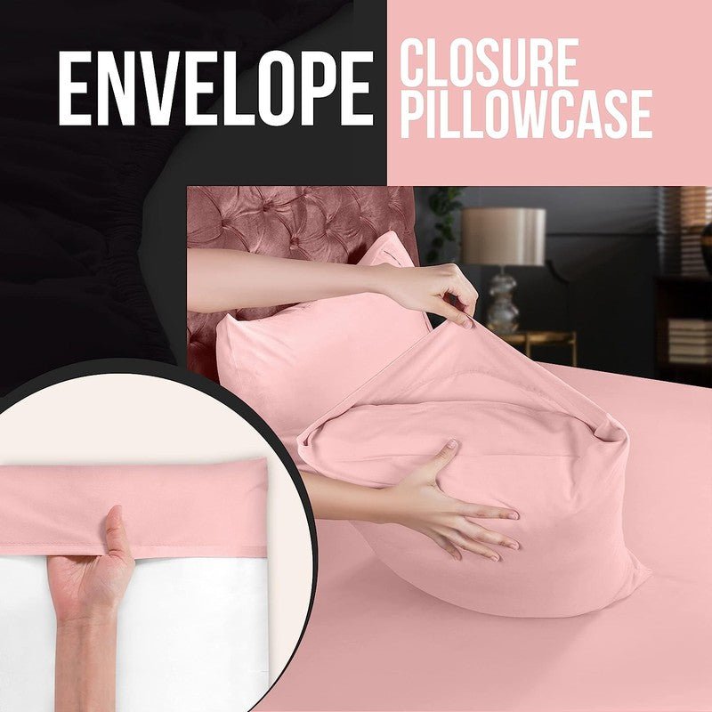 Ferrera Pink Pillow Case - Pack of 4 - Windsorlino.com