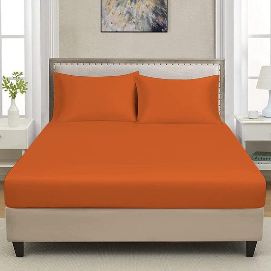 Ferrera Rust - Fitted Sheet Set - Windsorlino.com
