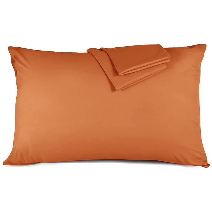 Ferrera Rust Pillow Case - Pack of 2 - Windsorlino.com